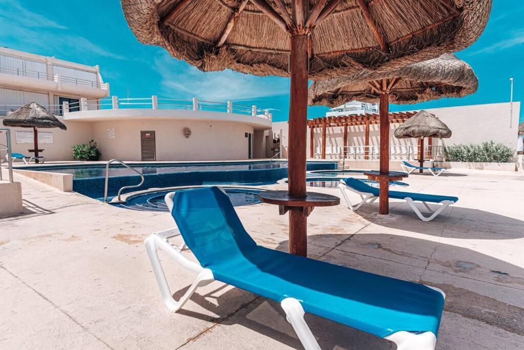 Ocean View Apartment, Best Beach Area, 3 Bedrooms Κανκούν Εξωτερικό φωτογραφία