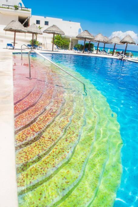 Ocean View Apartment, Best Beach Area, 3 Bedrooms Κανκούν Εξωτερικό φωτογραφία