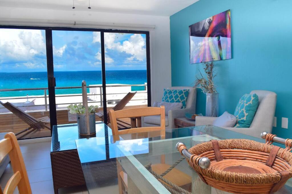 Ocean View Apartment, Best Beach Area, 3 Bedrooms Κανκούν Εξωτερικό φωτογραφία