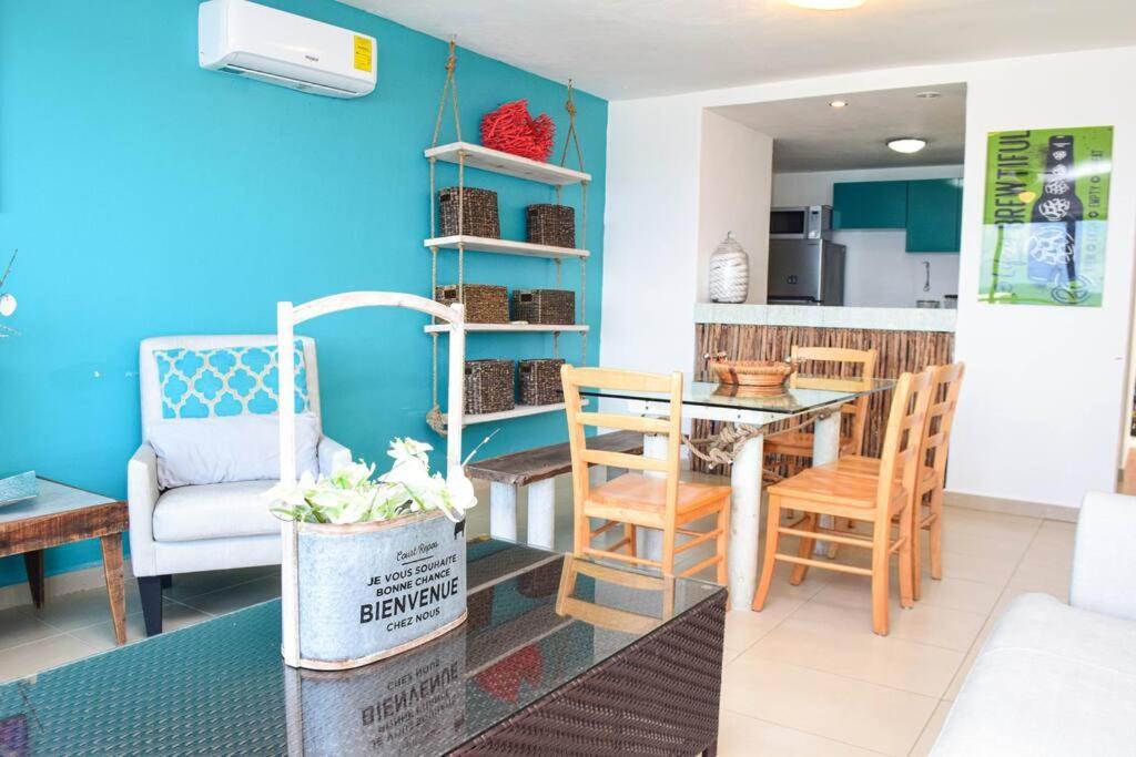 Ocean View Apartment, Best Beach Area, 3 Bedrooms Κανκούν Εξωτερικό φωτογραφία