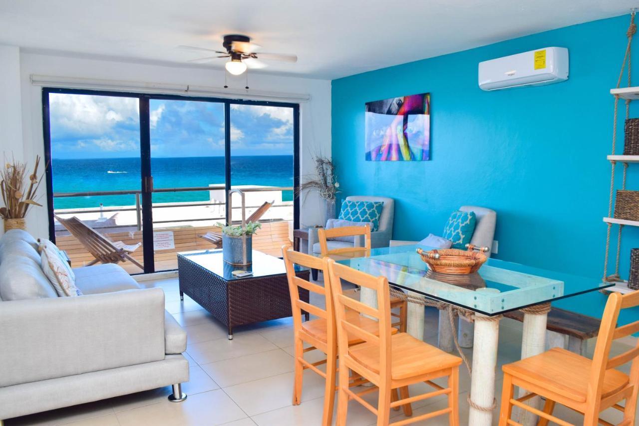Ocean View Apartment, Best Beach Area, 3 Bedrooms Κανκούν Εξωτερικό φωτογραφία