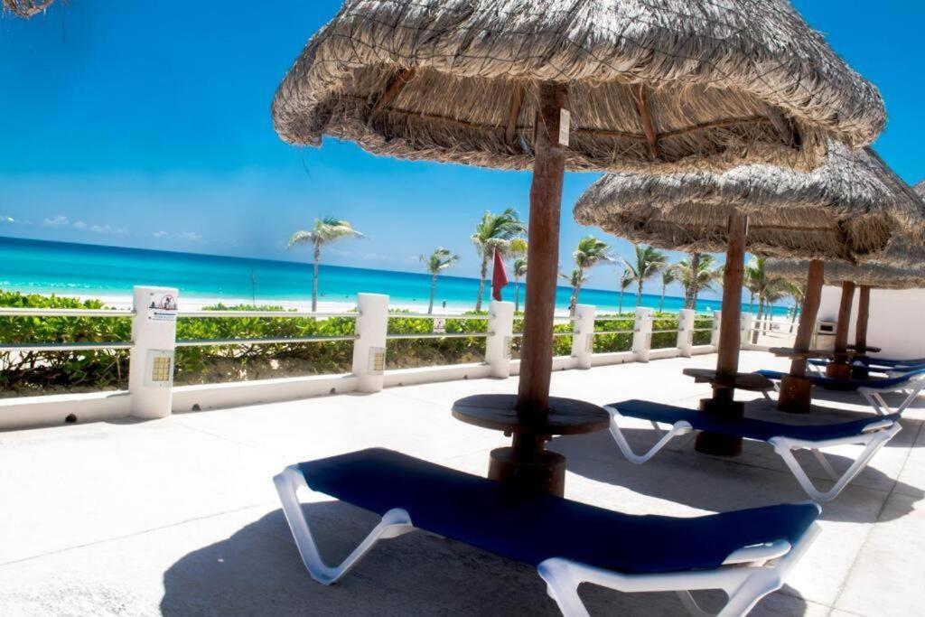 Ocean View Apartment, Best Beach Area, 3 Bedrooms Κανκούν Εξωτερικό φωτογραφία